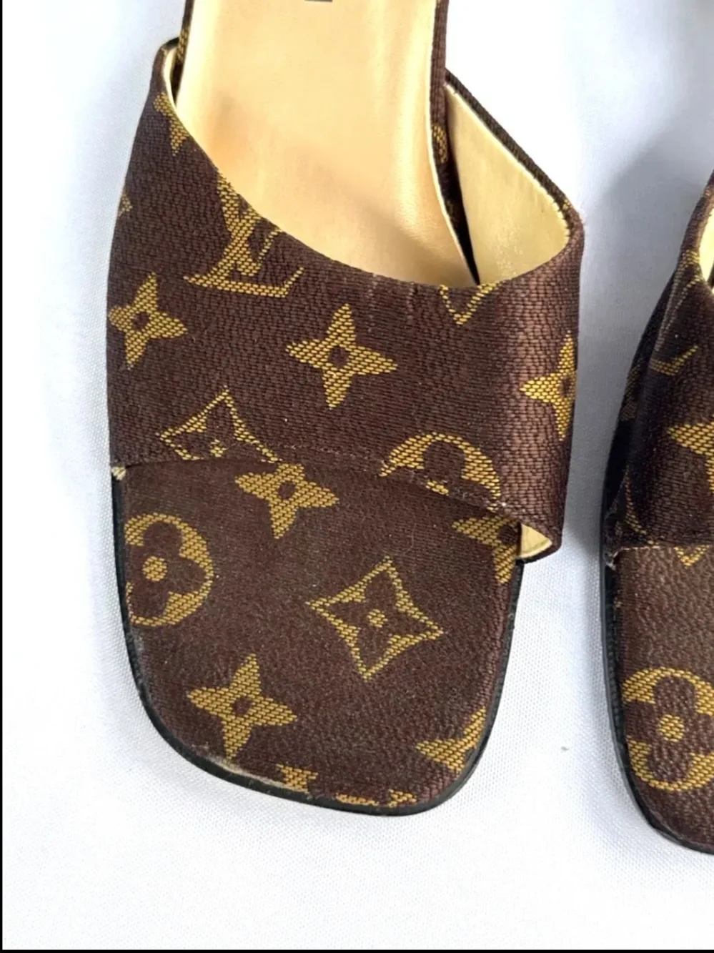 Louis Vuitton heeled sandals
